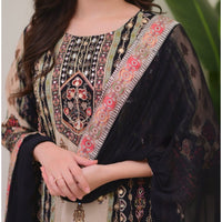 Punjabi Collection "Jaïpuri" - Noir