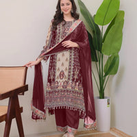 Punjabi Collection "Jaïpuri" - Bordeaux