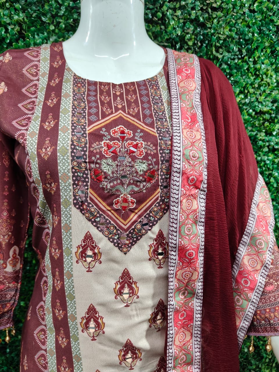 Punjabi Collection "Jaïpuri" - Bordeaux