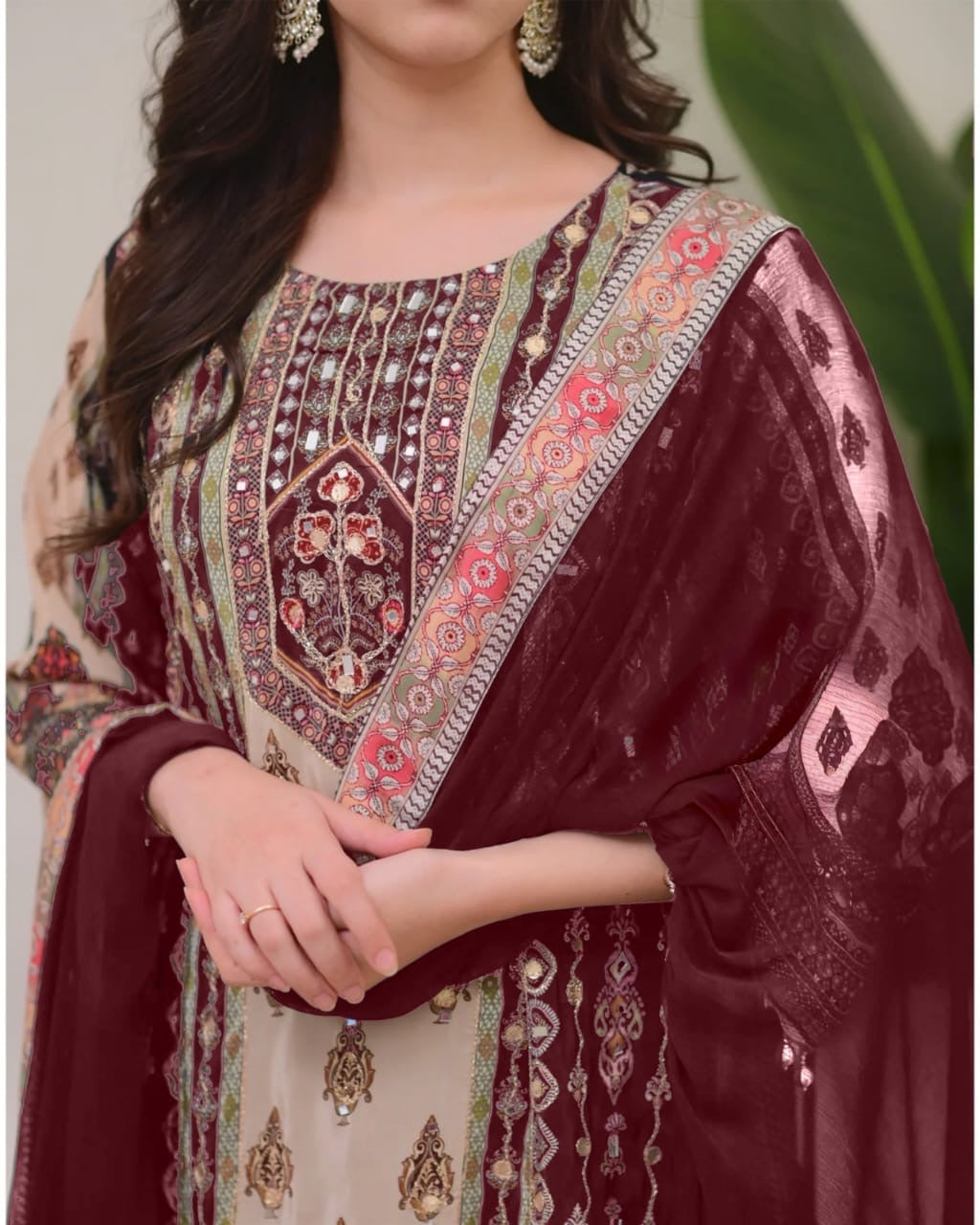 Punjabi Collection "Jaïpuri" - Bordeaux