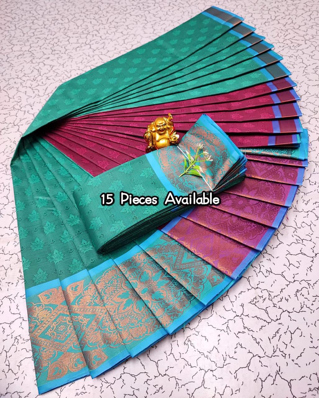 Sari Dharini - Bleu vert