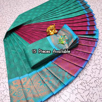 Sari Dharini - Bleu vert