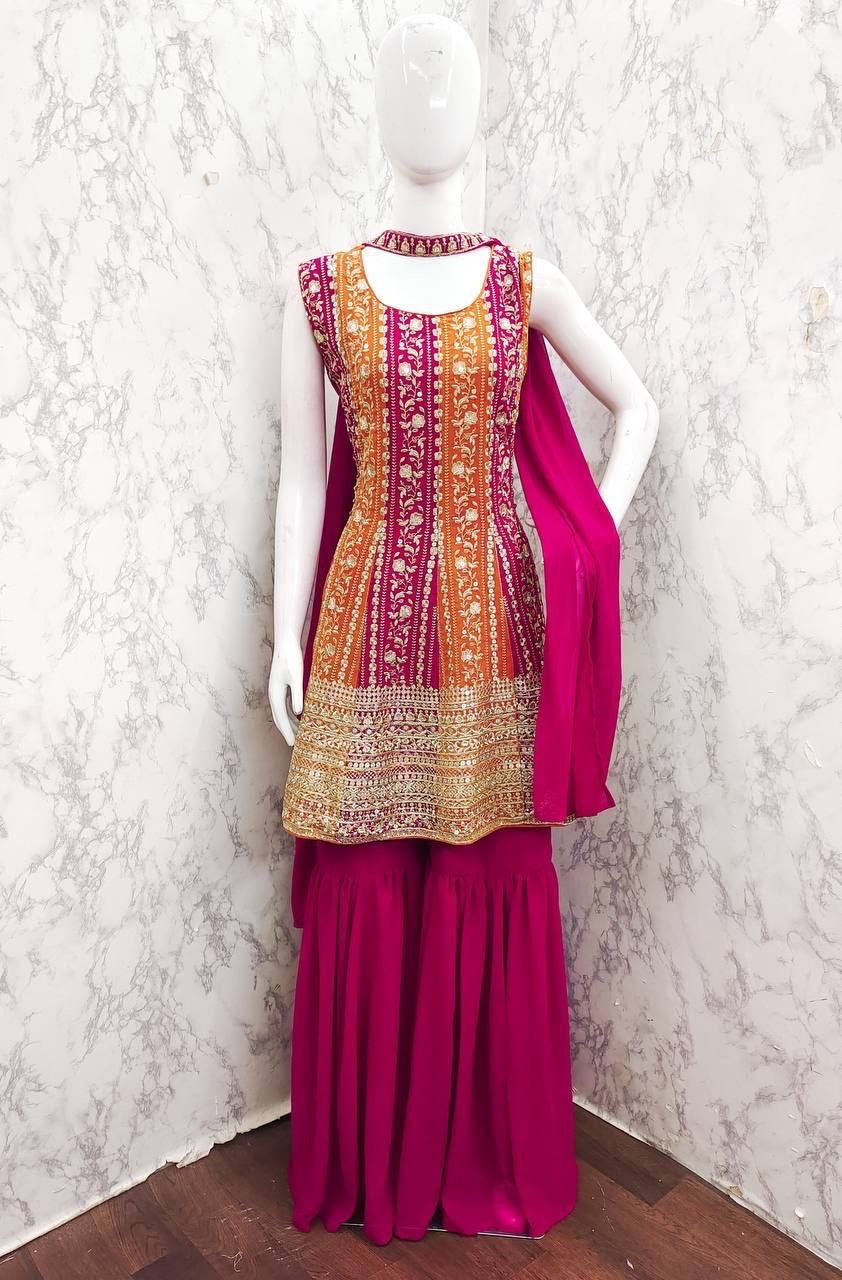 Punjabi Collection "Sanaya" - Rose