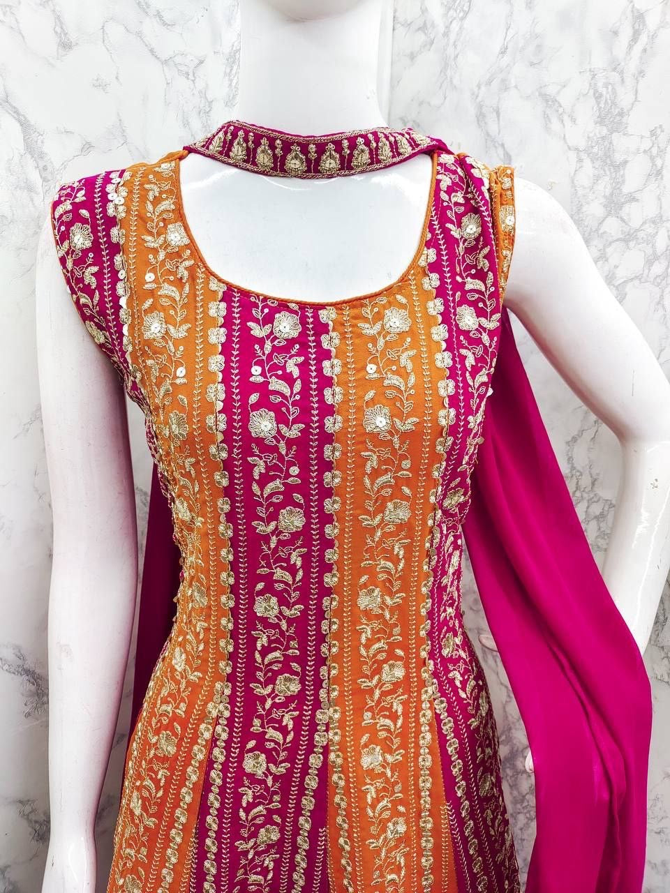 Punjabi Collection "Sanaya" - Rose
