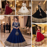 Anarkali/Robe Collection "Pooja"