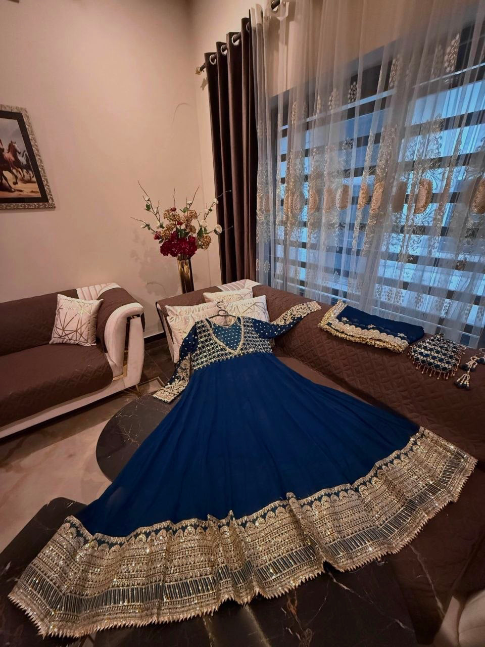 Anarkali/Robe Collection "Pooja"