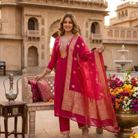Punjabi "Daneeka" - Rose fuschia
