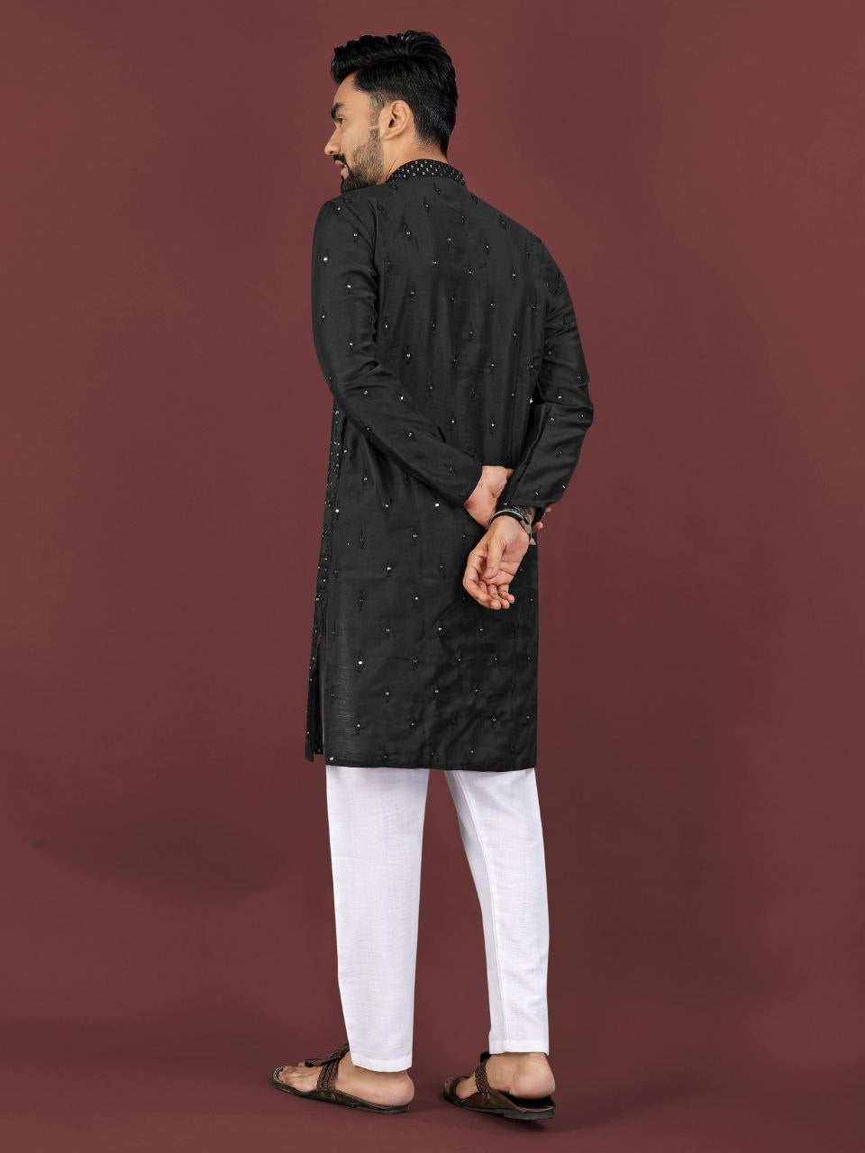 Kurta "Sharuk" - Noir