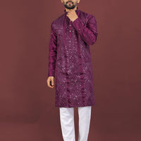 Kurta "Sharuk" - Prune