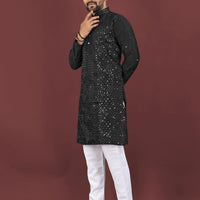 Kurta "Sharuk" - Noir