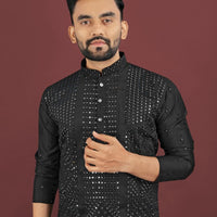 Kurta "Sharuk" - Noir