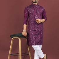 Kurta "Sharuk" - Prune