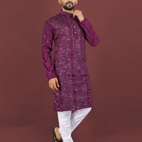 Kurta "Sharuk" - Prune