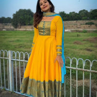 Anarkali Collection "Anika" - Jaune