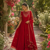 Anarkali/Robe Collection "Pragya" - Rouge