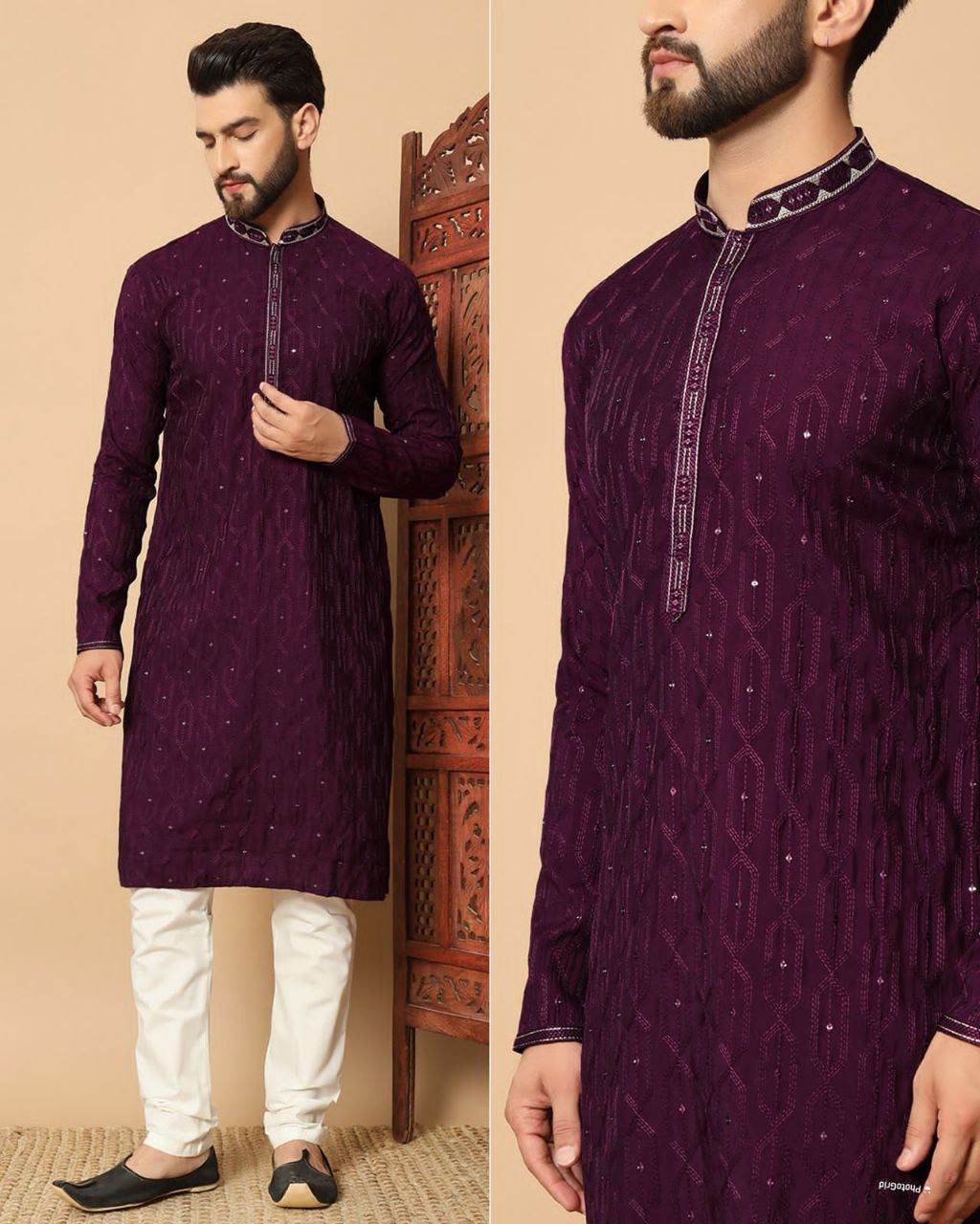 Kurta "Radja" - Mauve