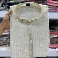 Kurta "Radja" - Blanc