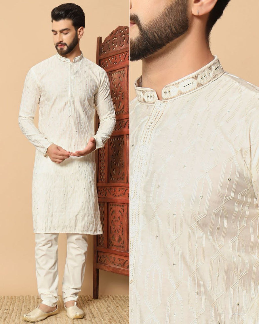 Kurta "Radja" - Blanc