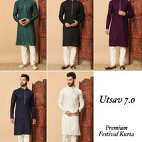 Kurta "Radja" - Blanc