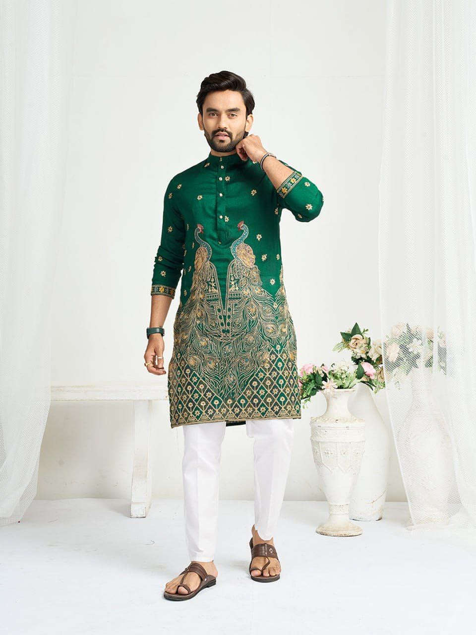 Kurta "Rama" - Vert