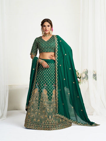Lehenga collection "Sita" - Vert