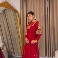 Anarkali/Robe Collection "Pragya" - Rouge