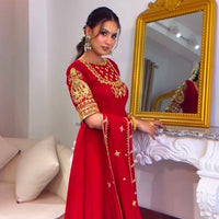 Anarkali/Robe Collection "Pragya" - Rouge