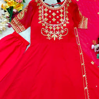 Anarkali/Robe Collection "Pragya" - Rouge