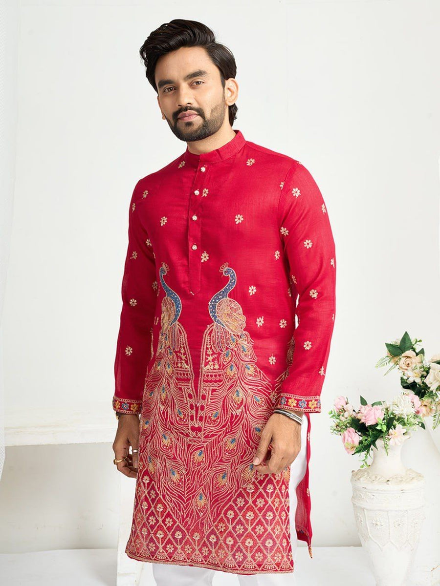 Kurta "Rama" - Rouge