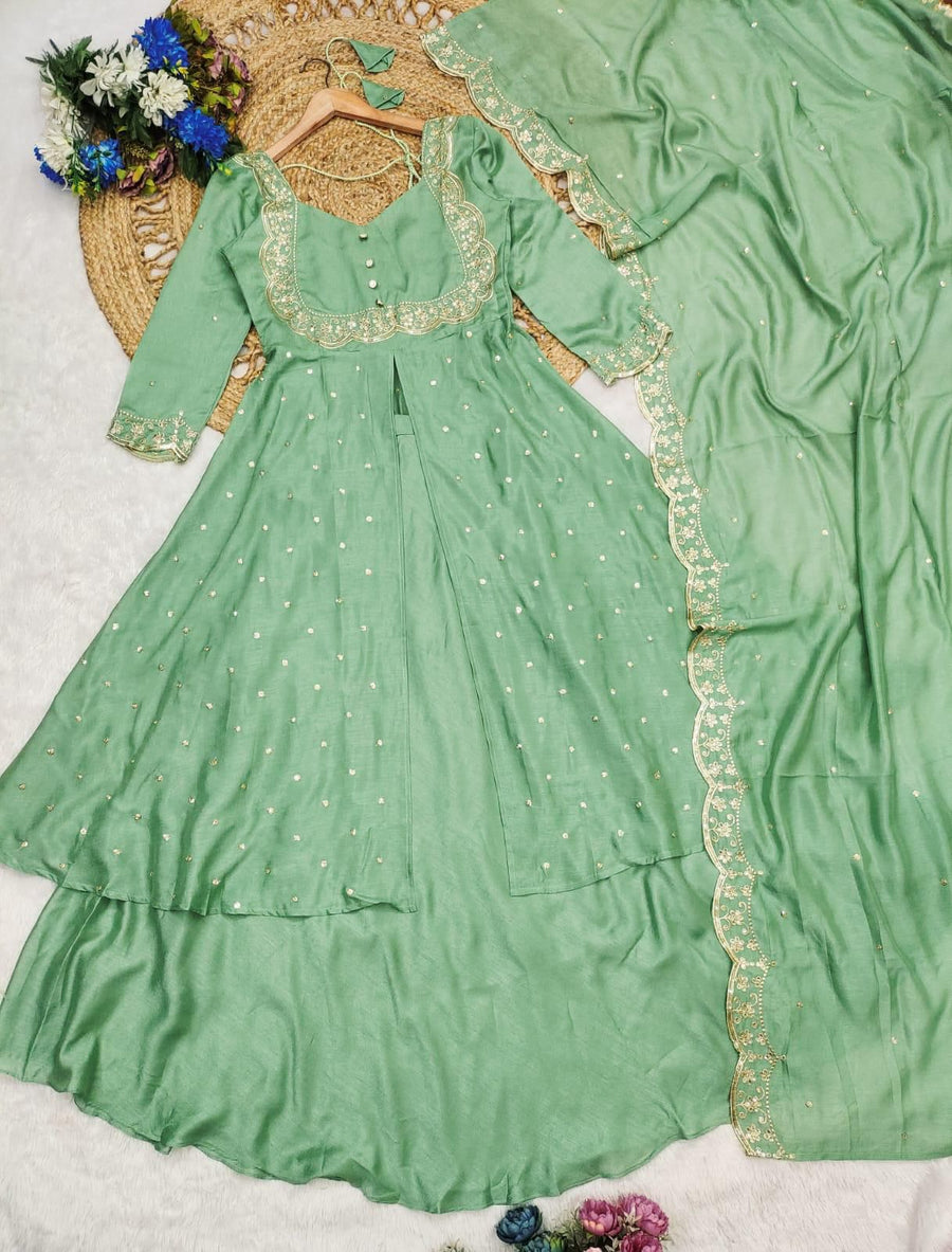 Anarkali Collection "Preethi" - Vert