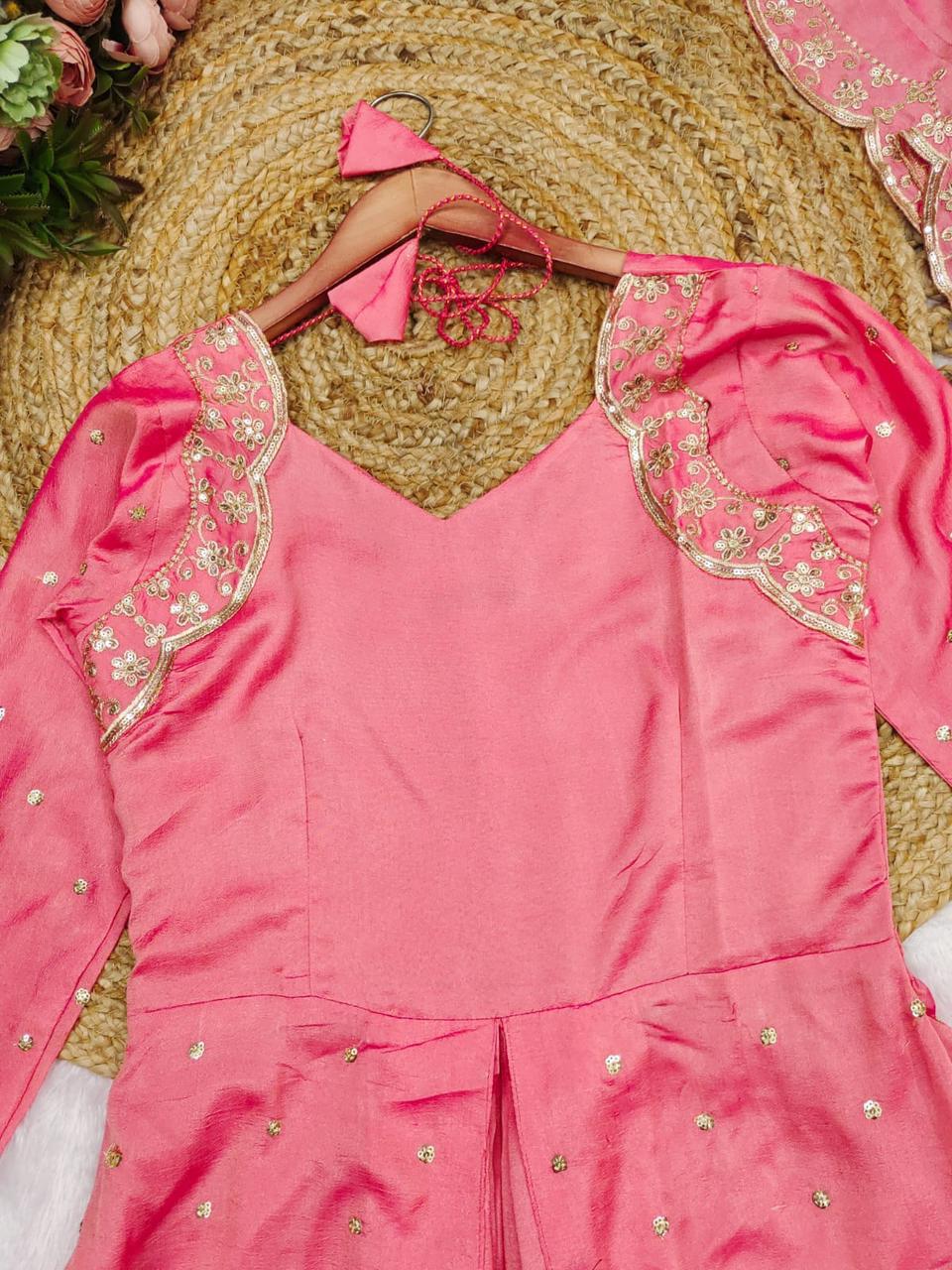 Anarkali Collection "Saranah" - Rose