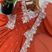 Anarkali Collection "Indrya" - Orange