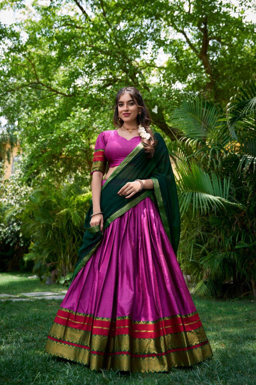 Lehenga collection "Radika" - Violet