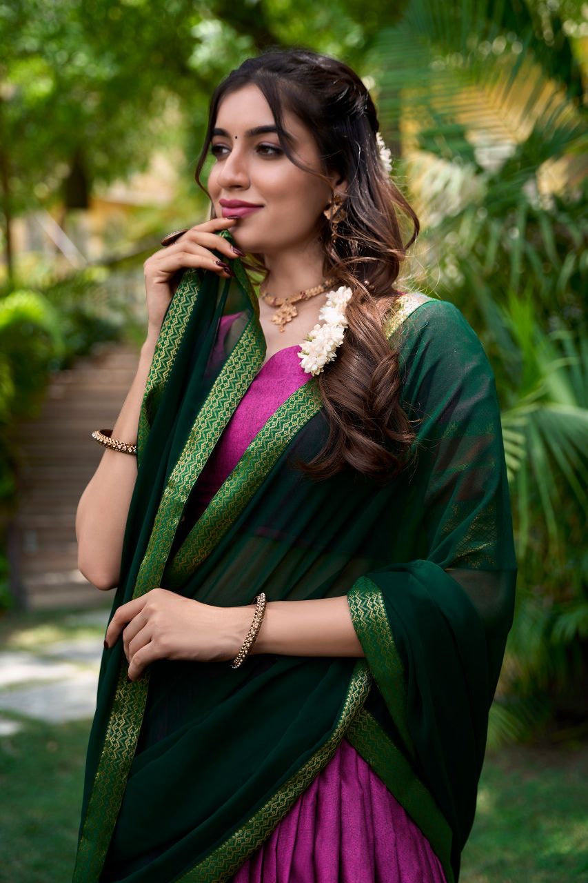 Lehenga collection "Radika" - Violet