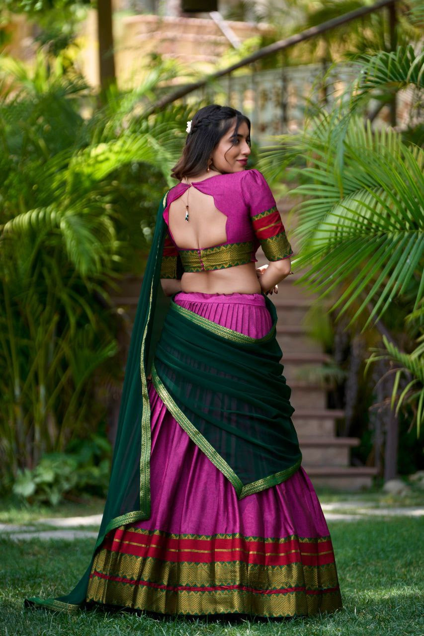 Lehenga collection "Radika" - Violet