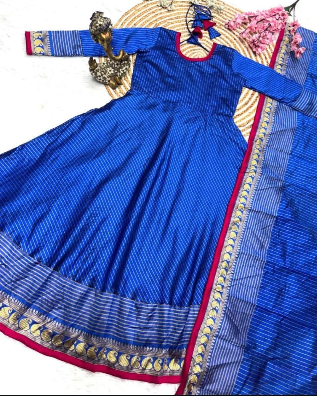 Anarkali Collection "Tressee" - Bleu