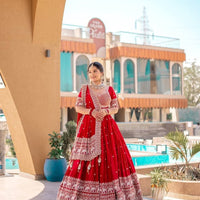 Lehenga collection "Divyka" - Rouge