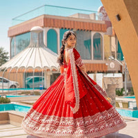 Lehenga collection "Divyka" - Rouge