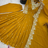 Anarkali Collection "Indrya" - Jaune