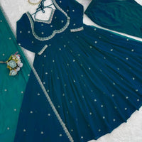 Anarkali Collection "Ladjily" - Bleu