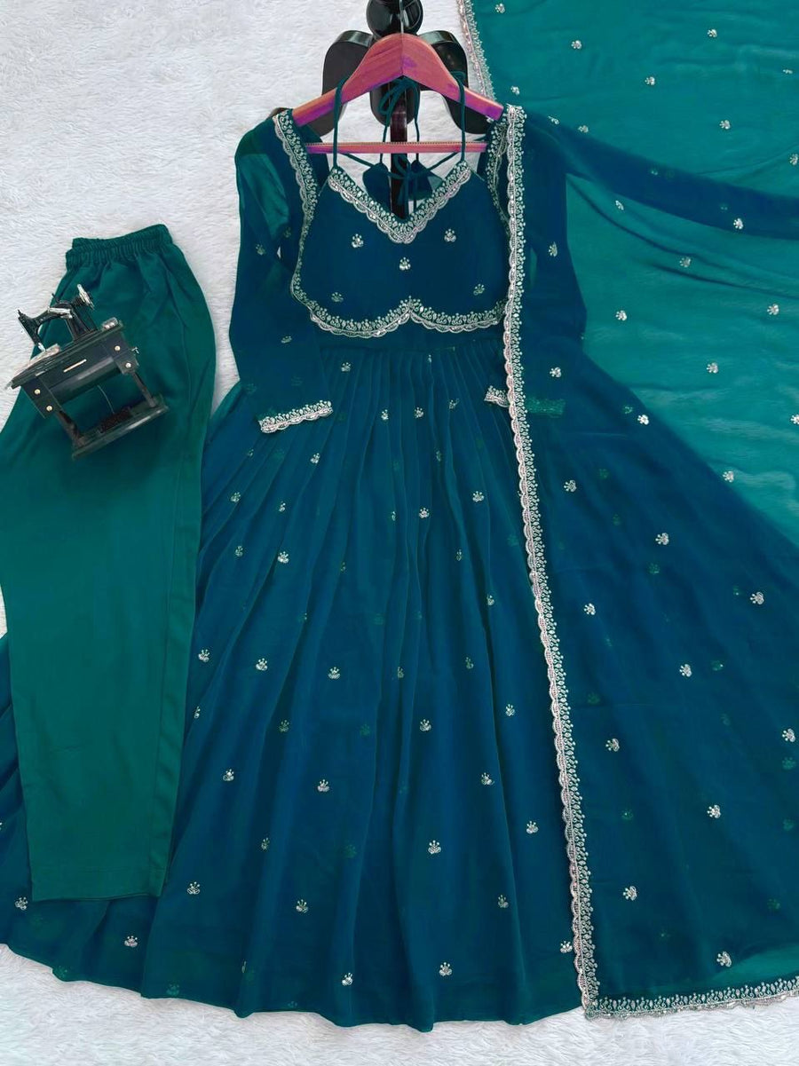 Anarkali Collection "Ladjily" - Bleu