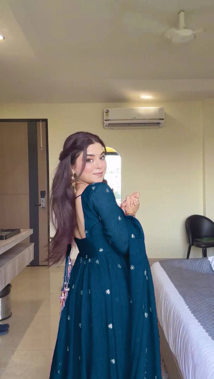 Anarkali Collection "Ladjily" - Bleu