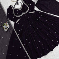 Anarkali Collection "Ladjily" - Noir