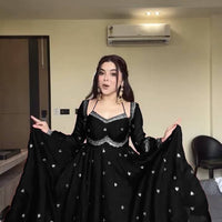 Anarkali Collection "Ladjily" - Noir