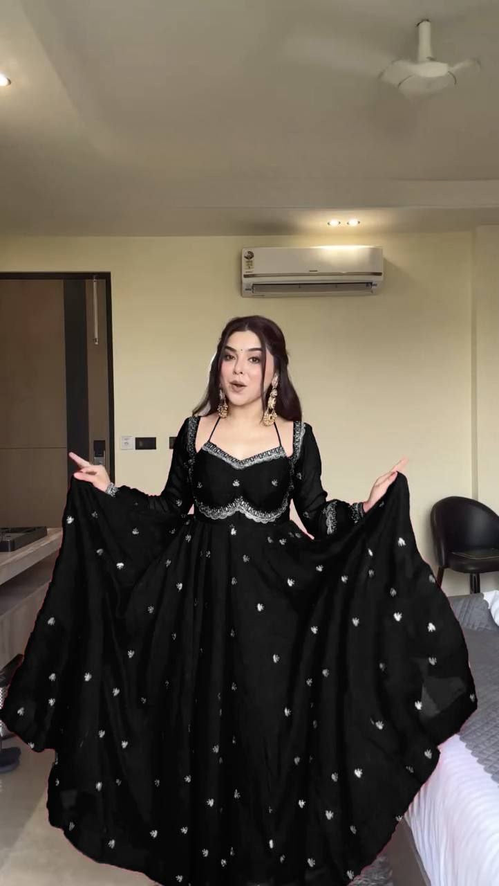 Anarkali Collection "Ladjily" - Noir