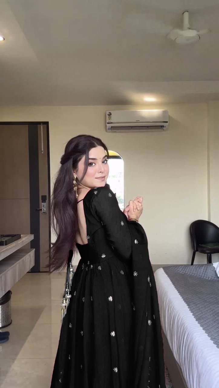 Anarkali Collection "Ladjily" - Noir