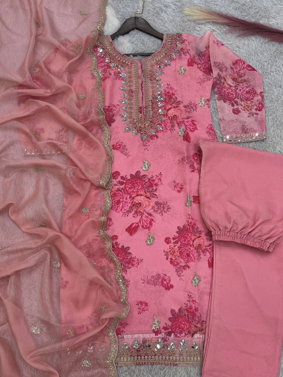 Punjabi Collection Sathyana - Rose