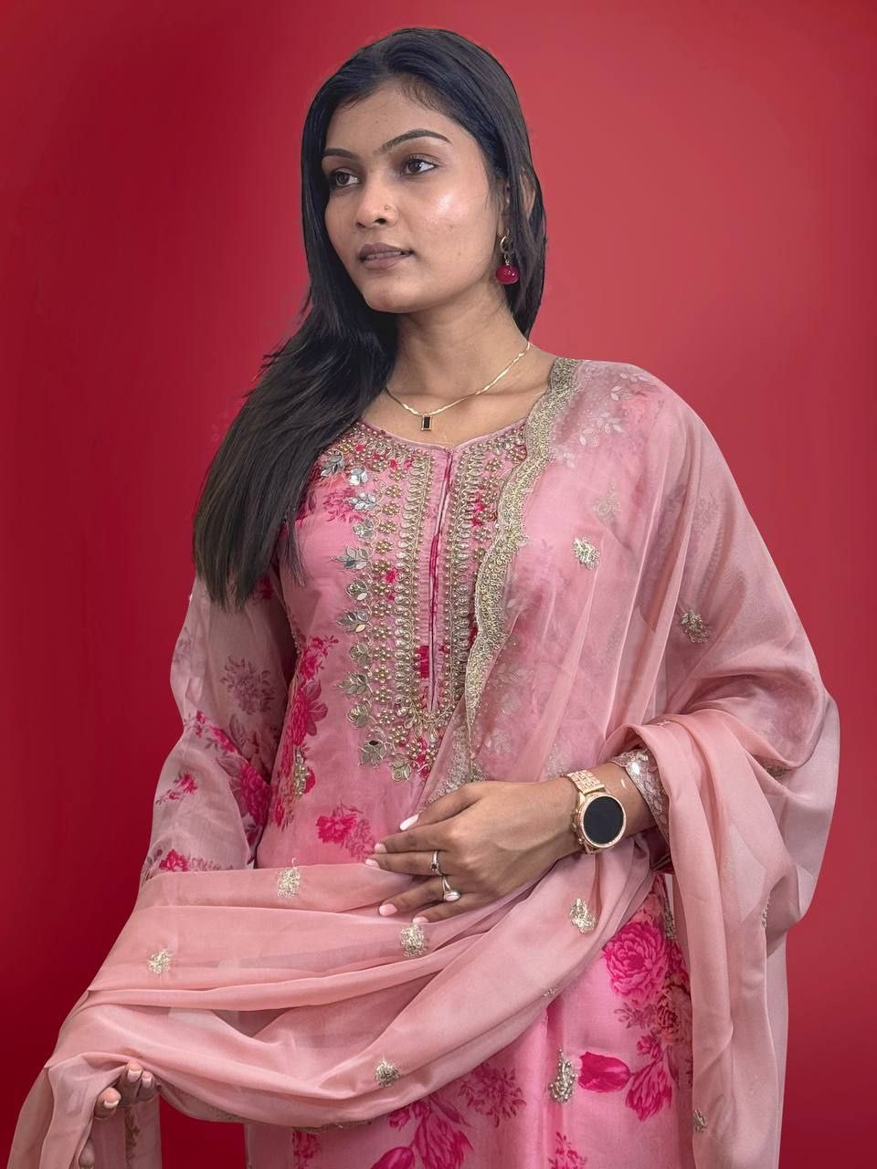 Punjabi Collection Sathyana - Rose