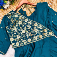 Anarkali Collection "Meenakari" - Bleu