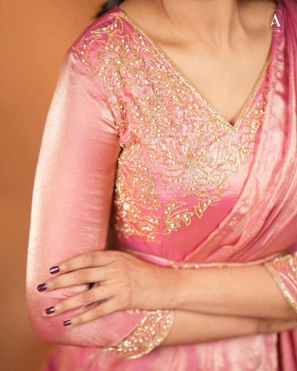 Anarkali Collection "Meenakari" - Rose